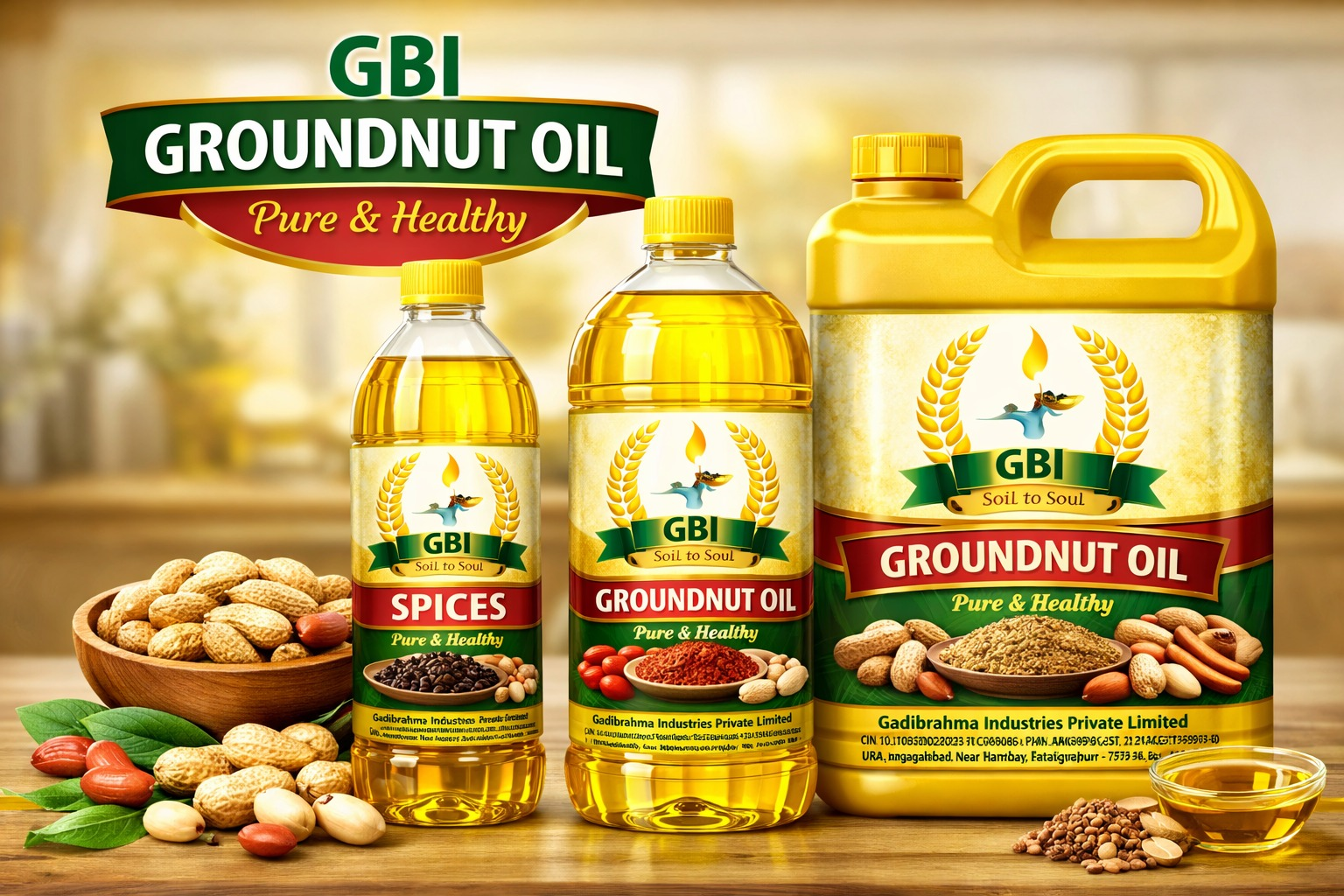 GBI Groundnut Oil